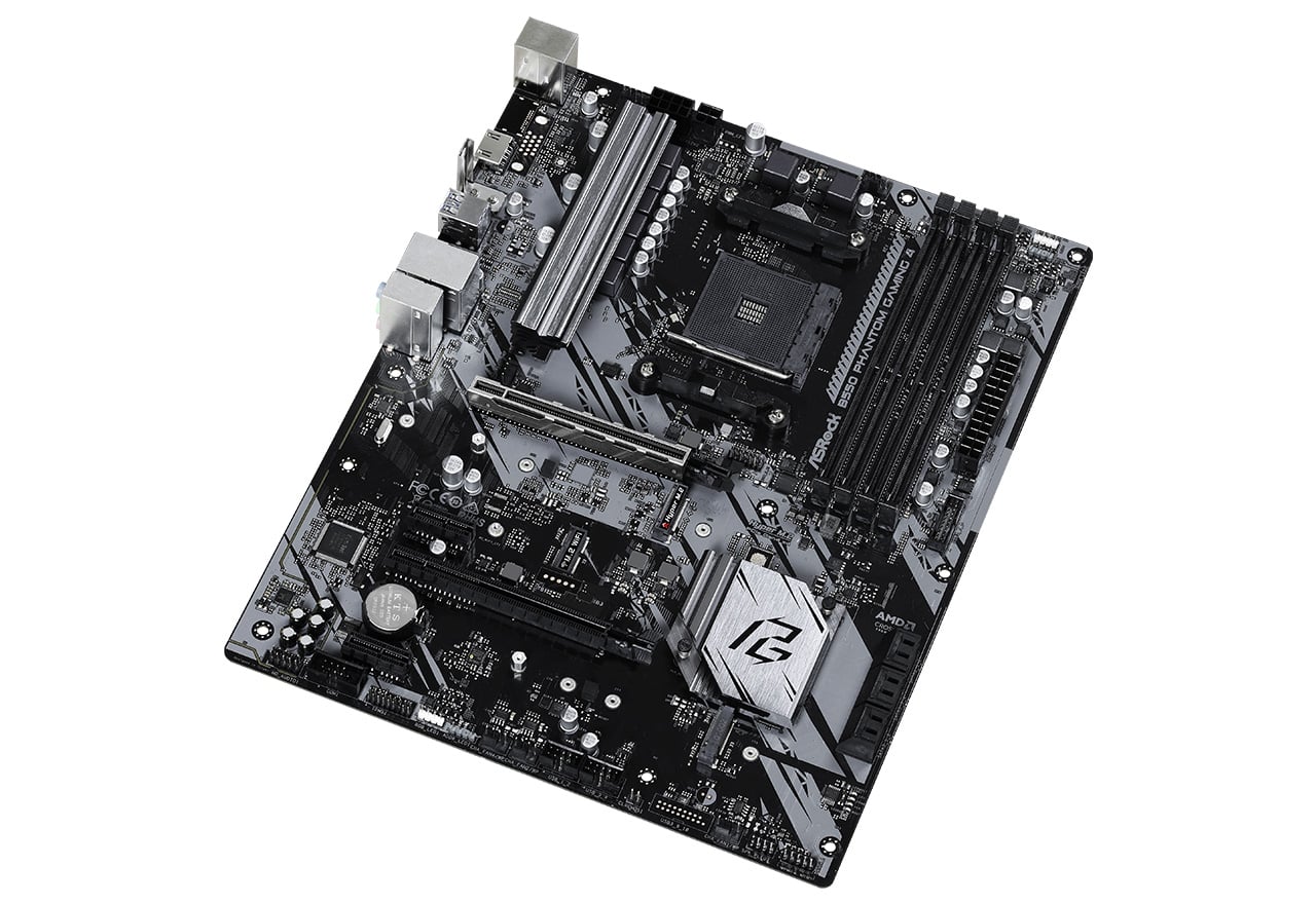 B550 Phantom Gaming 4 | ASRock マザーボード AMD B550チップセット 