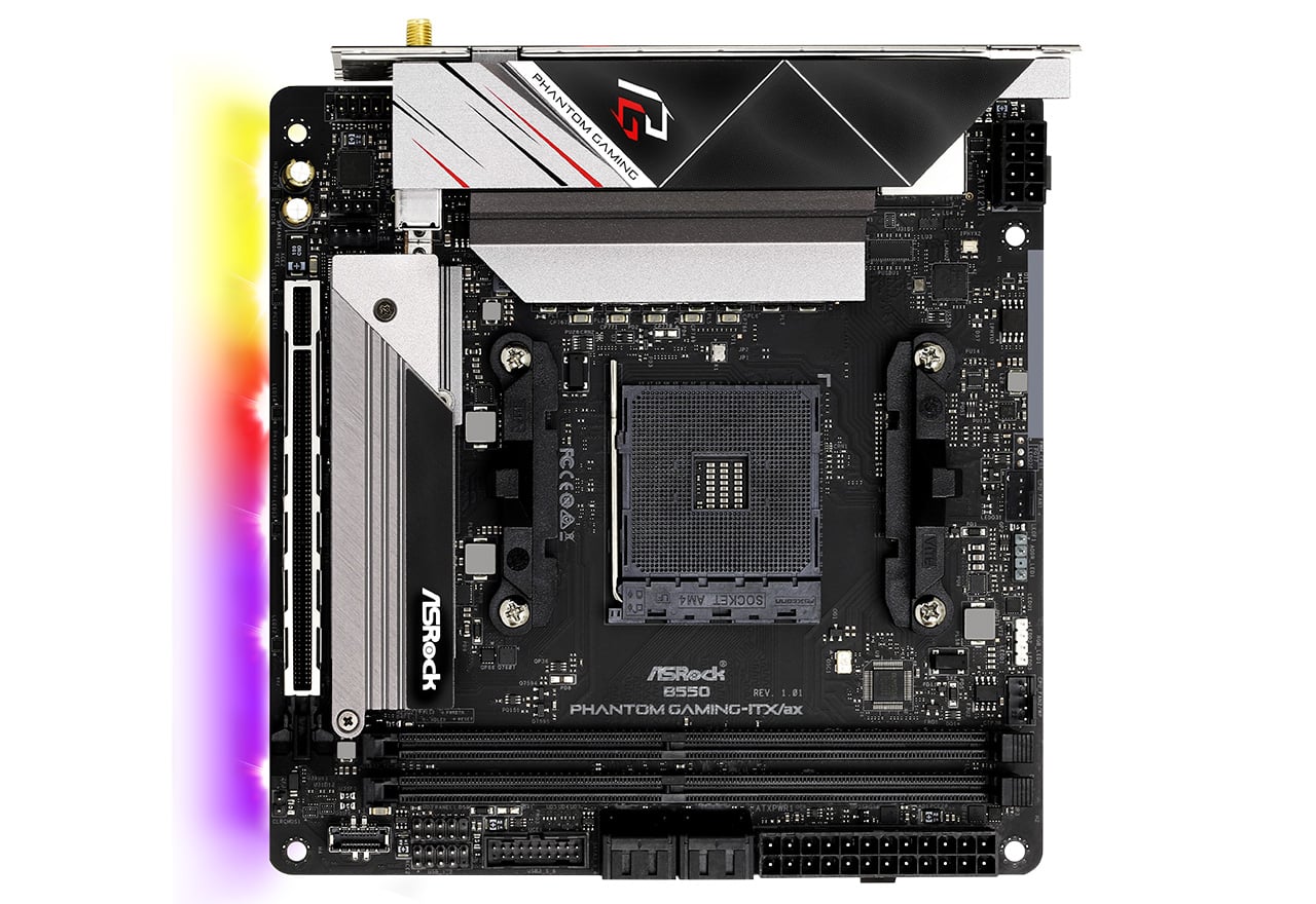 B550 Phantom Gaming-ITX/ax | ASRock マザーボード AMD B550チップ 