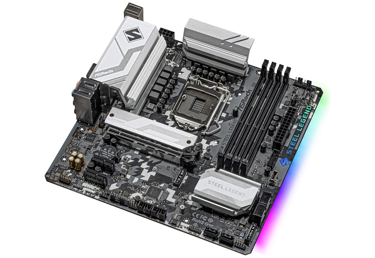 B560M Steel Legend | ASRock マザーボード Intel B560チップセット