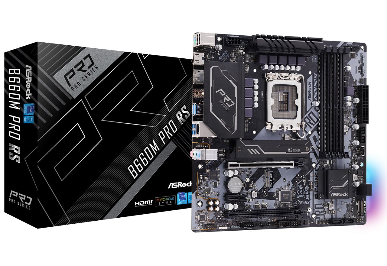 BM Pro RS   ASRock マザーボード Intel Bチップセット   株式