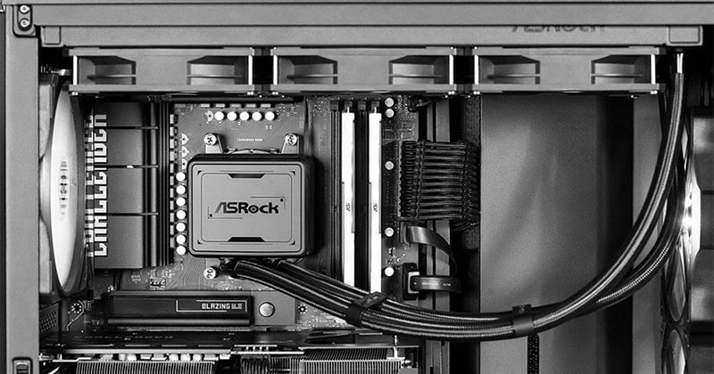 洗練されたオールブラックデザイン