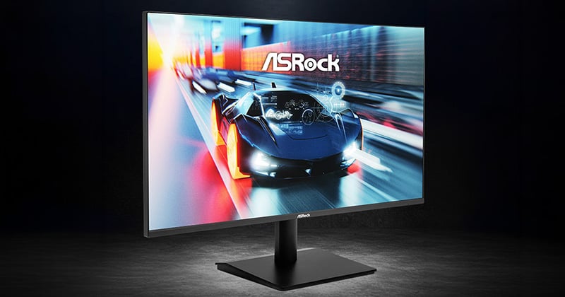 25インチのIPS液晶パネルを採用