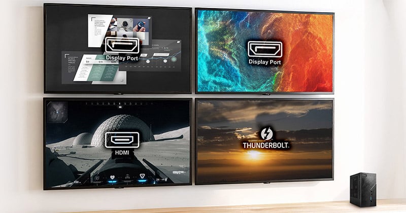 4画面出力をサポート