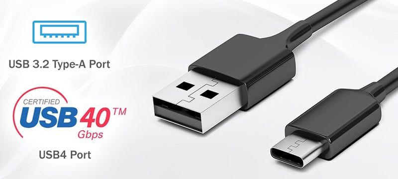 USB4ポートを搭載