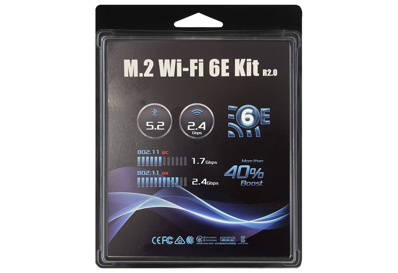 M.2 WiFi 6E kit R2.0 | ASRock アクセサリ | 株式会社アスク