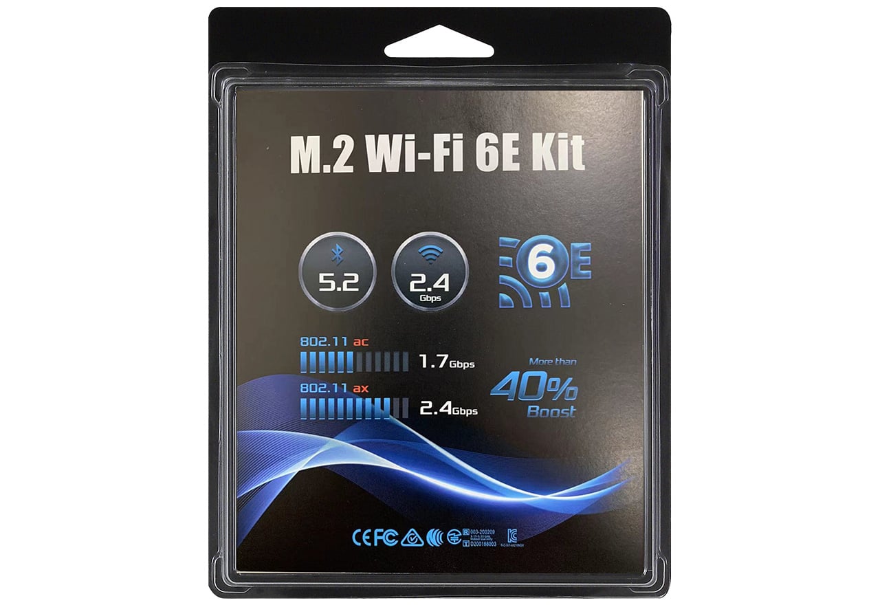 ASRock M.2 WiFi 6E kit R2.0 WiFiカードセット