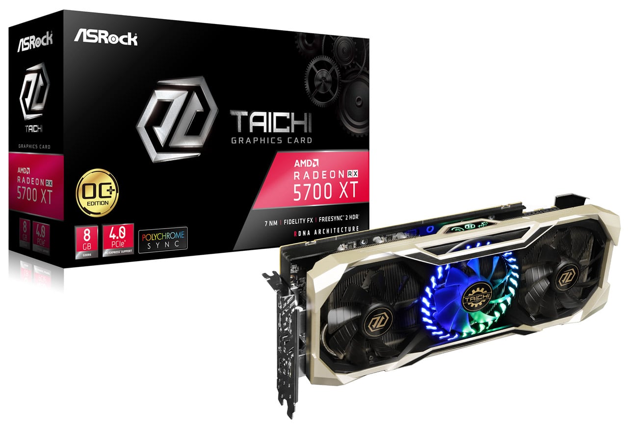 Radeon RX 5700 XT Taichi X 8G OC+ | ASRock グラフィックボード ...