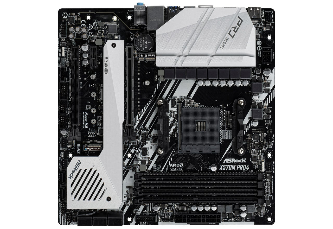 X570M Pro4 | ASRock マザーボード AMD X570チップセット | 株式会社アスク