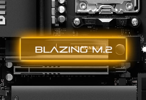 Blazing M.2スロットを装備