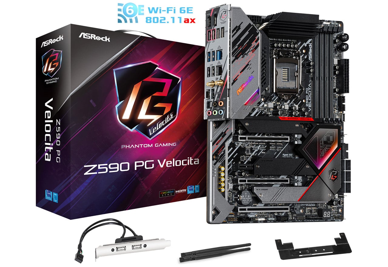 Z590 PG Velocita | ASRock マザーボード Intel Z590チップセット