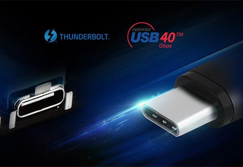 Thunderbolt 4ポートを搭載