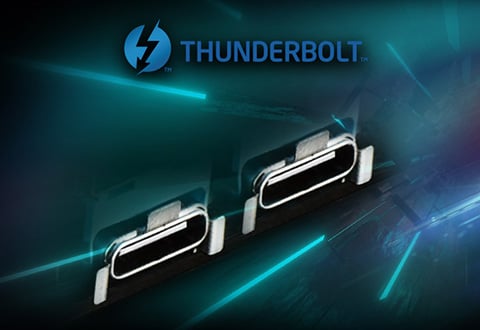Thunderbolt 4ポートを2基搭載