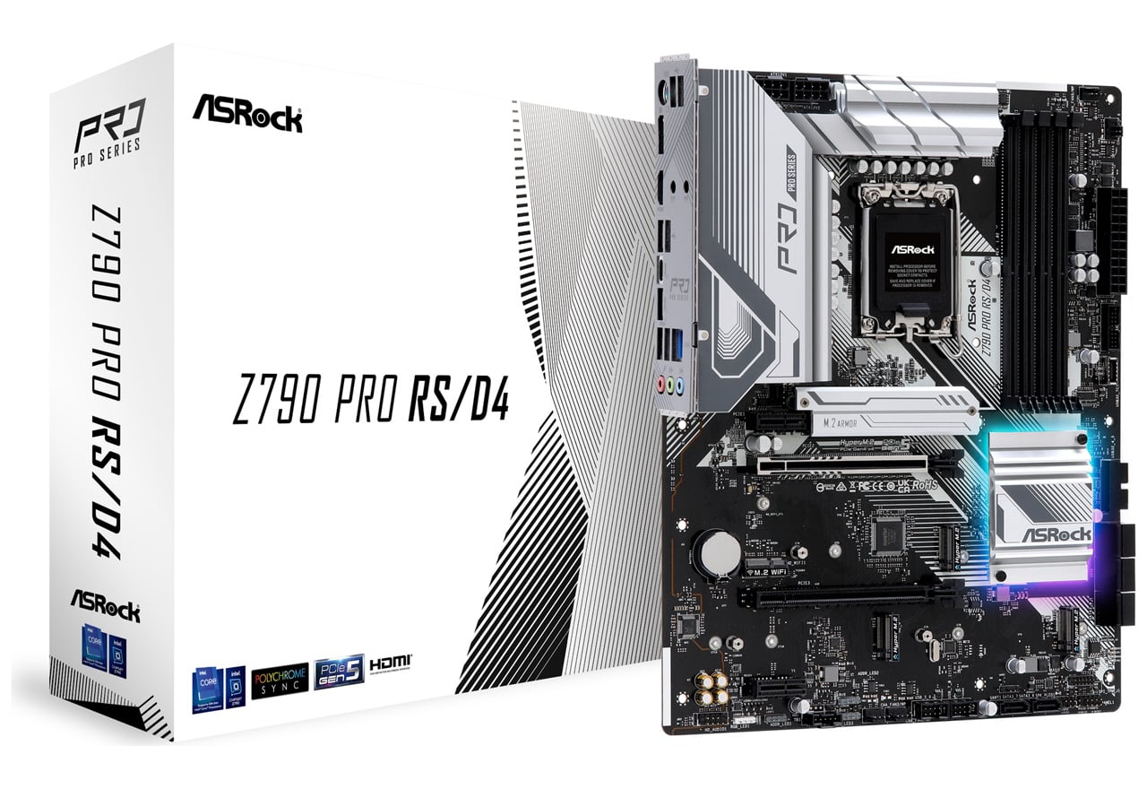 ASRock Z790 PRO RS/D4 マザーボード-