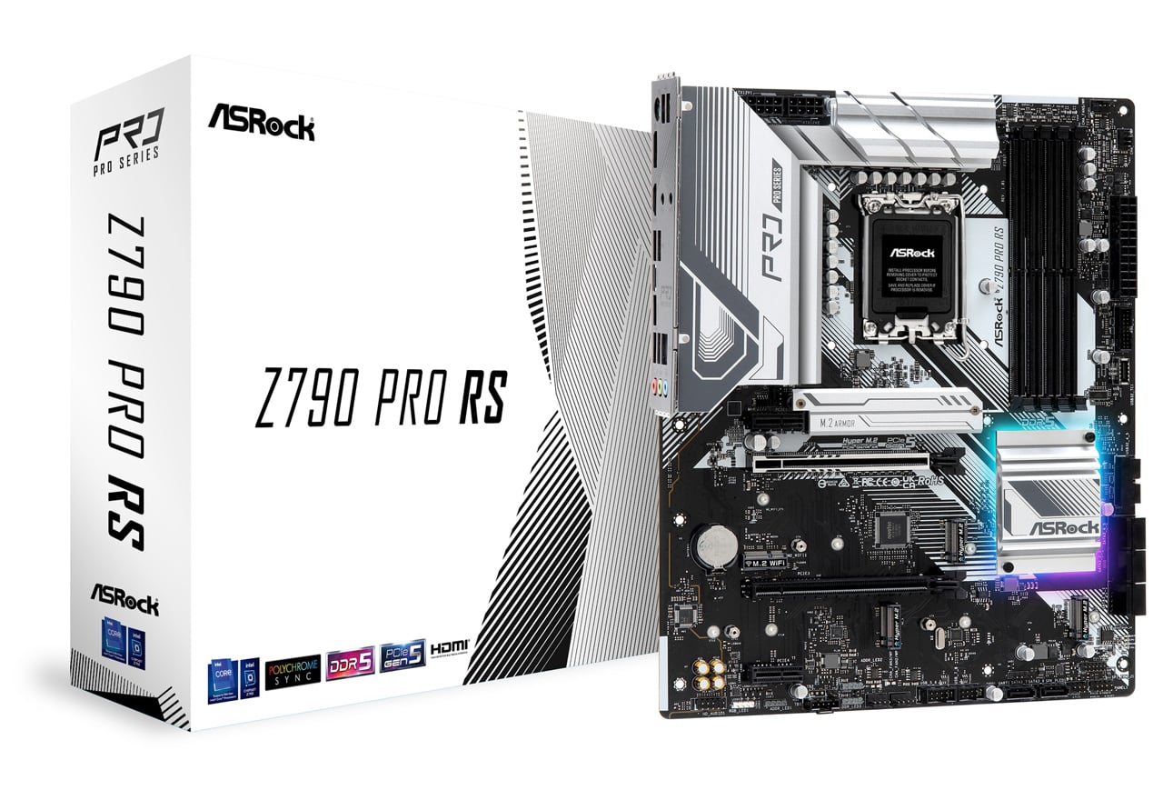 Z790 Pro RS | ASRock マザーボード Intel Z790チップセット | 株式