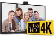 4K Ultra HDの映像出力に対応