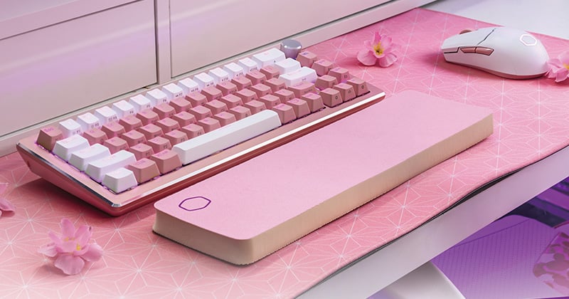 桜をモチーフにしたデザインの限定モデルセット