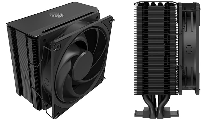 シングルタワーデザインの空冷CPUクーラー