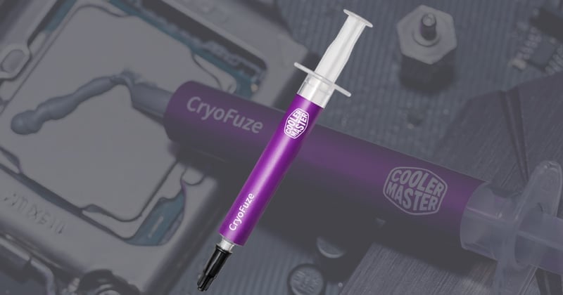 高性能サーマルグリス「CryoFuze」を付属