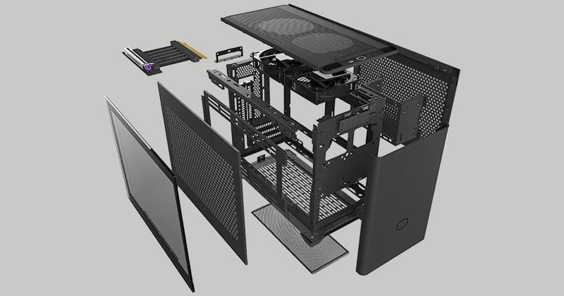 メンテナンスしやすいツールフリー設計