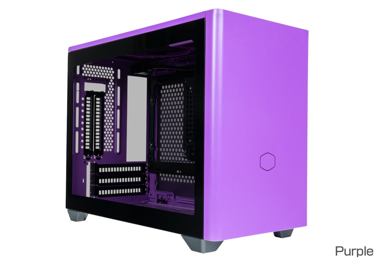 Cooler Master NR200P ホワイト ガラスパネル付属