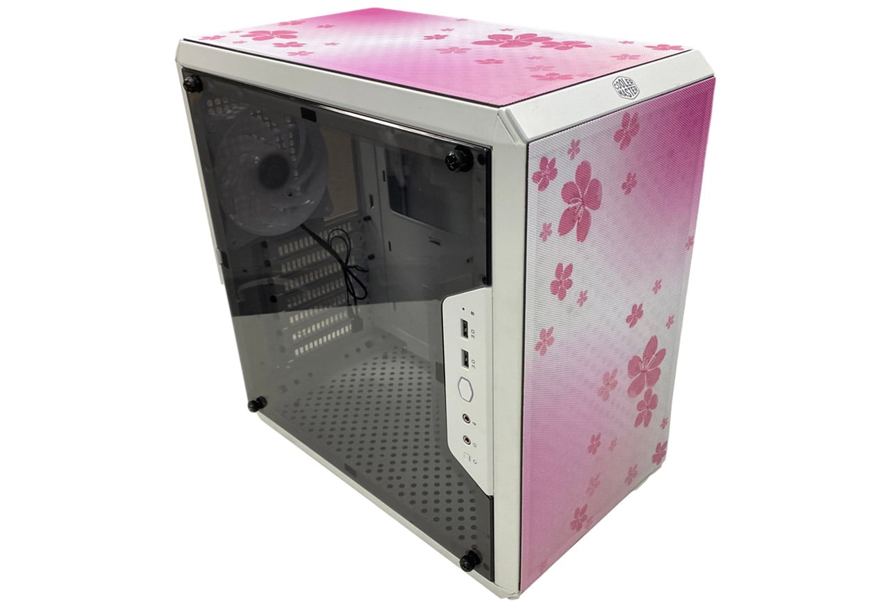 Q500l Sakura Edition With V750 Semi Cooler Master ミドルタワー型pcケース 株式会社アスク