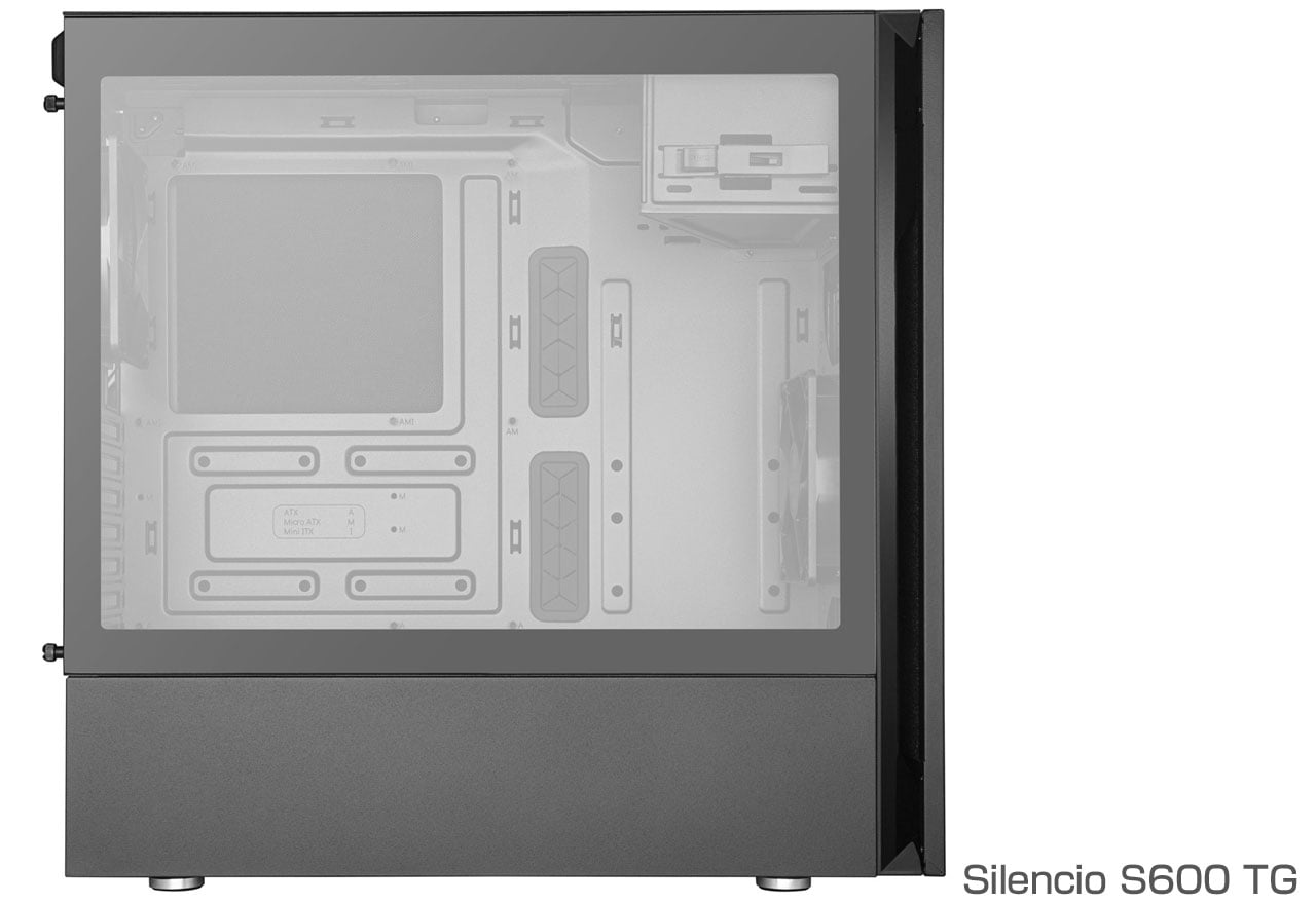 Silencio S600シリーズ | Cooler Master ミドルタワー型PCケース