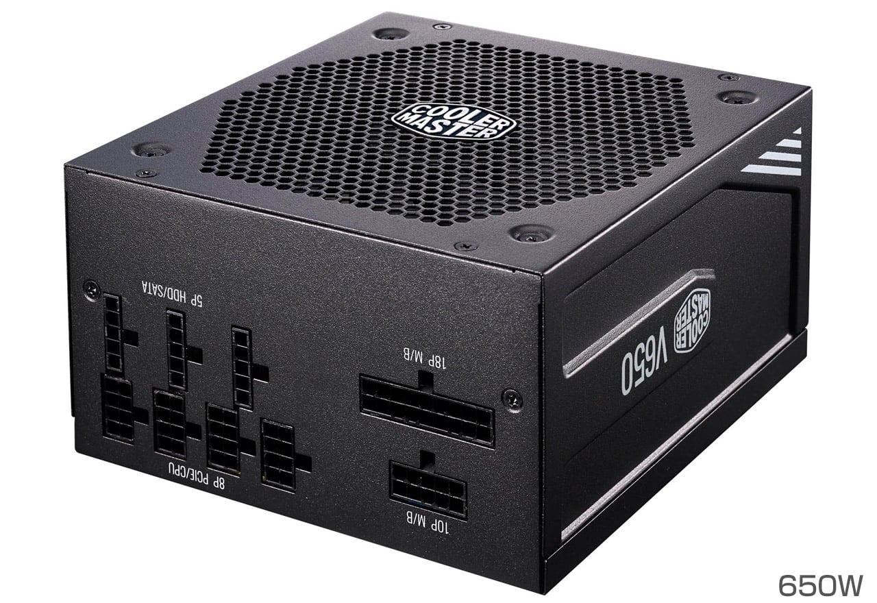 CoolerMaster V650 セミプラグイン電源