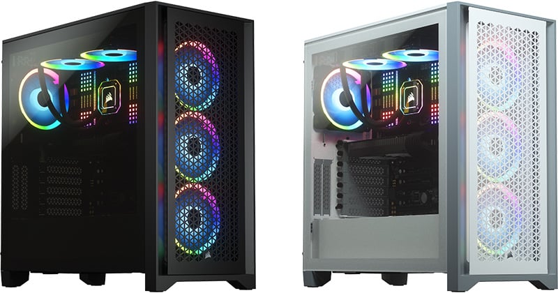 4000D Airflow Tempered Glassシリーズ | CORSAIR ミドルタワー型PC ...