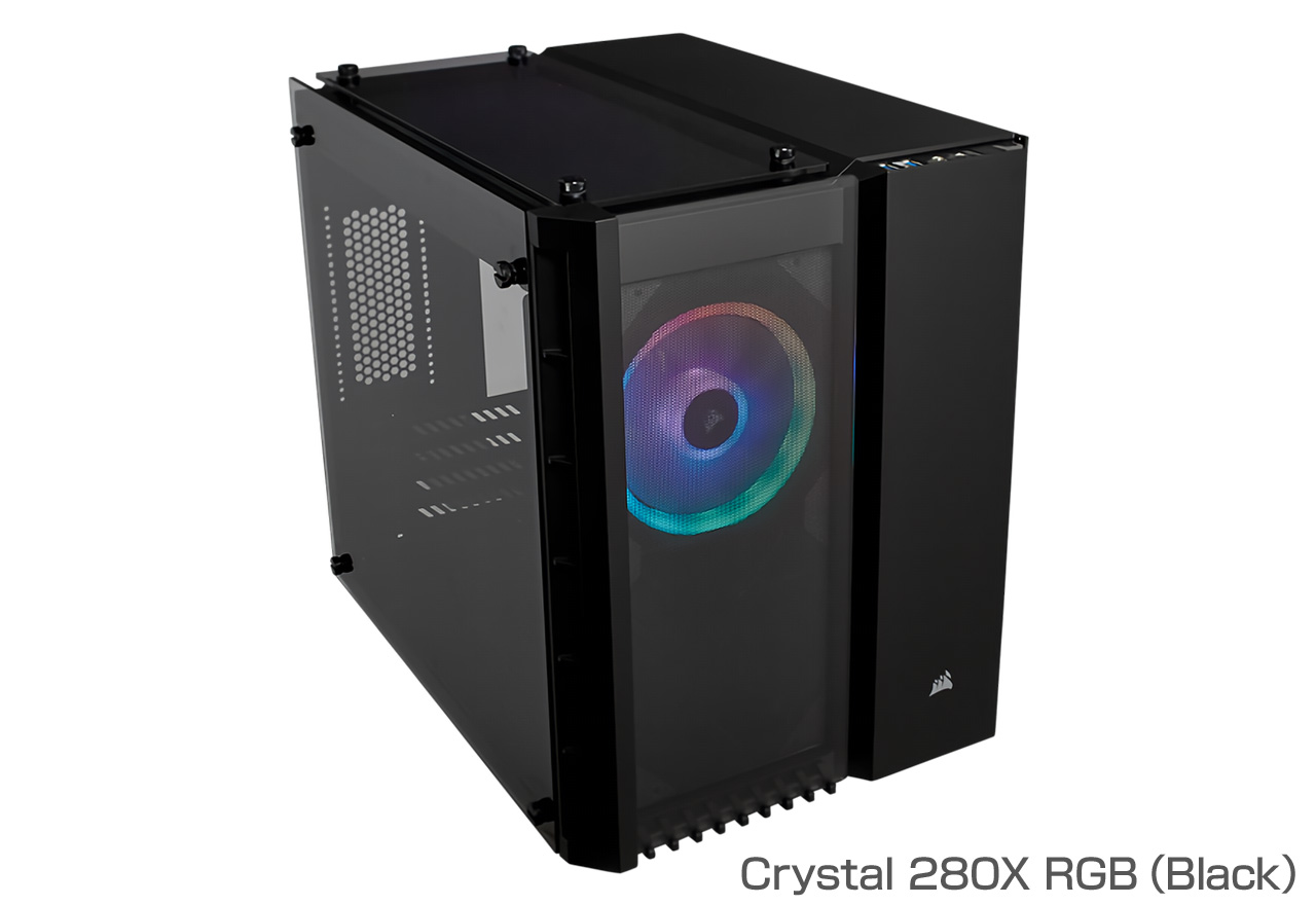 Crystal 280Xシリーズ | CORSAIR ミニタワー型PCケース | 株式会社アスク