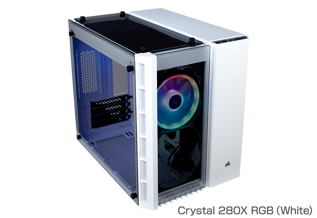Crystal 280Xシリーズ | CORSAIR ミニタワー型PCケース | 株式会社アスク