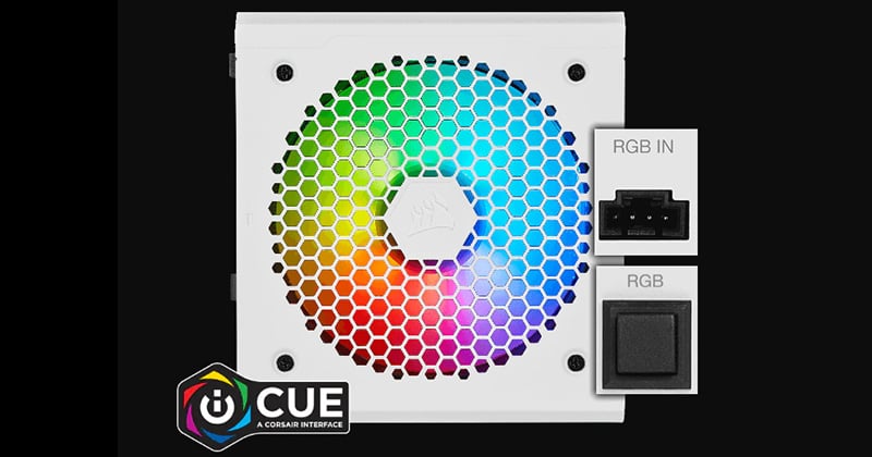 アドレサブルRGB LEDを備える静音ファン搭載