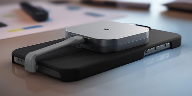 MagSafe対応のマグネットリングを内蔵