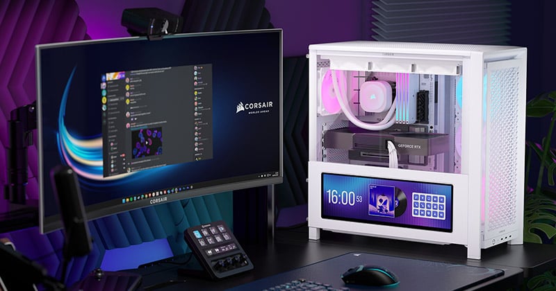 LCDタッチスクリーン「XENEON EDGE」を搭載