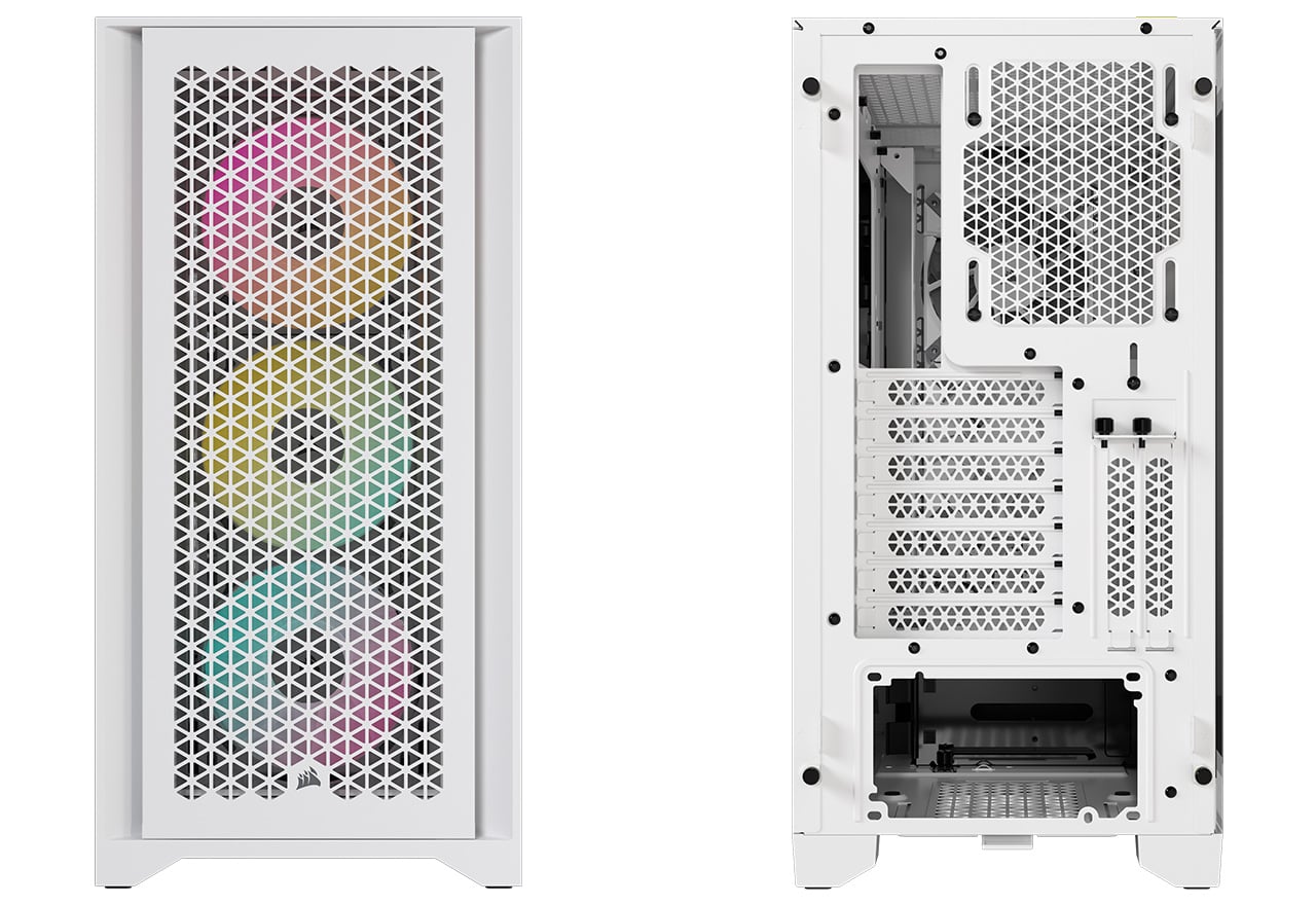 iCUE 4000D RGB Airflowシリーズ | CORSAIR ミドルタワー型PCケース