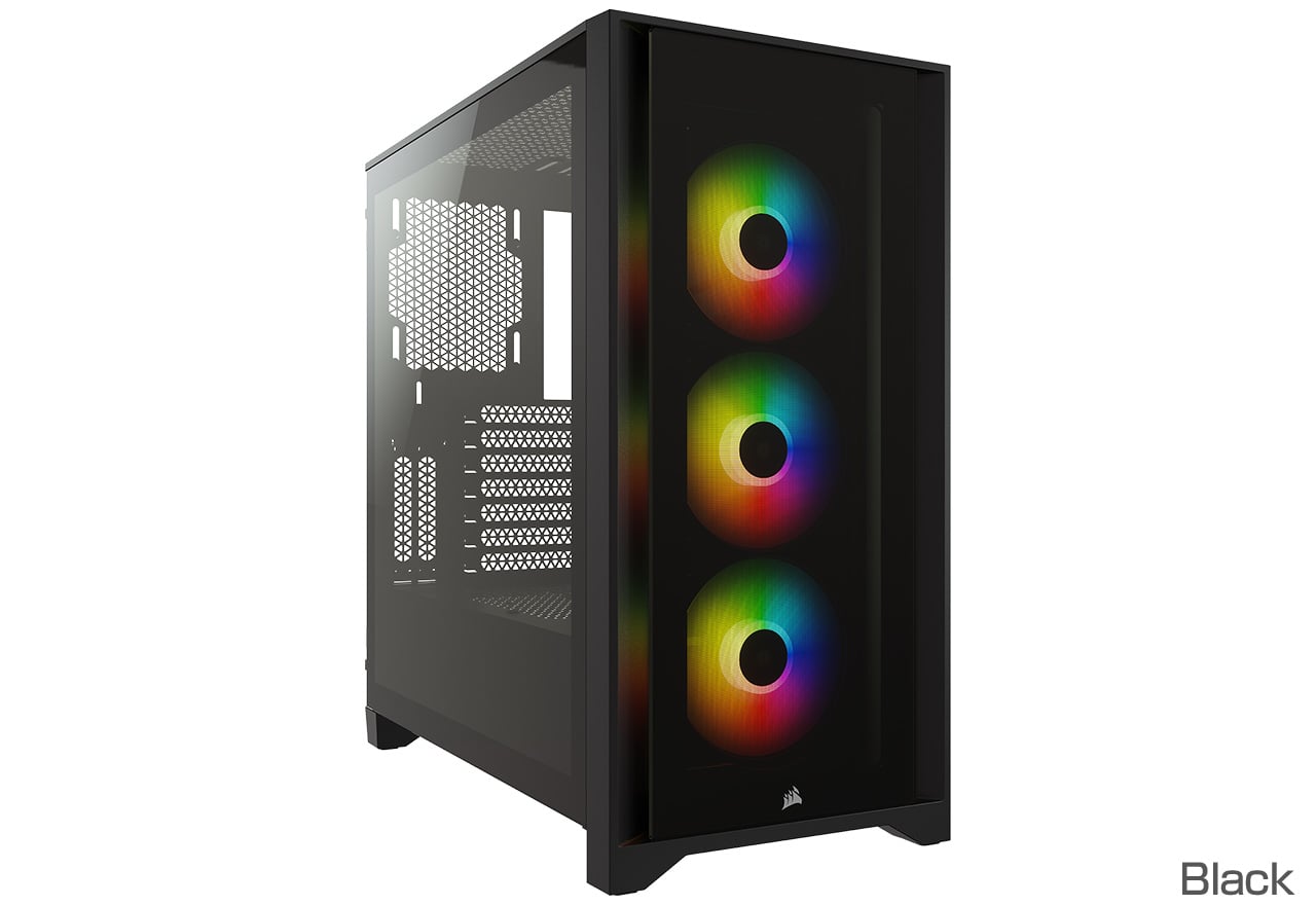 CORSAIR iCUE 4000X RGB Black