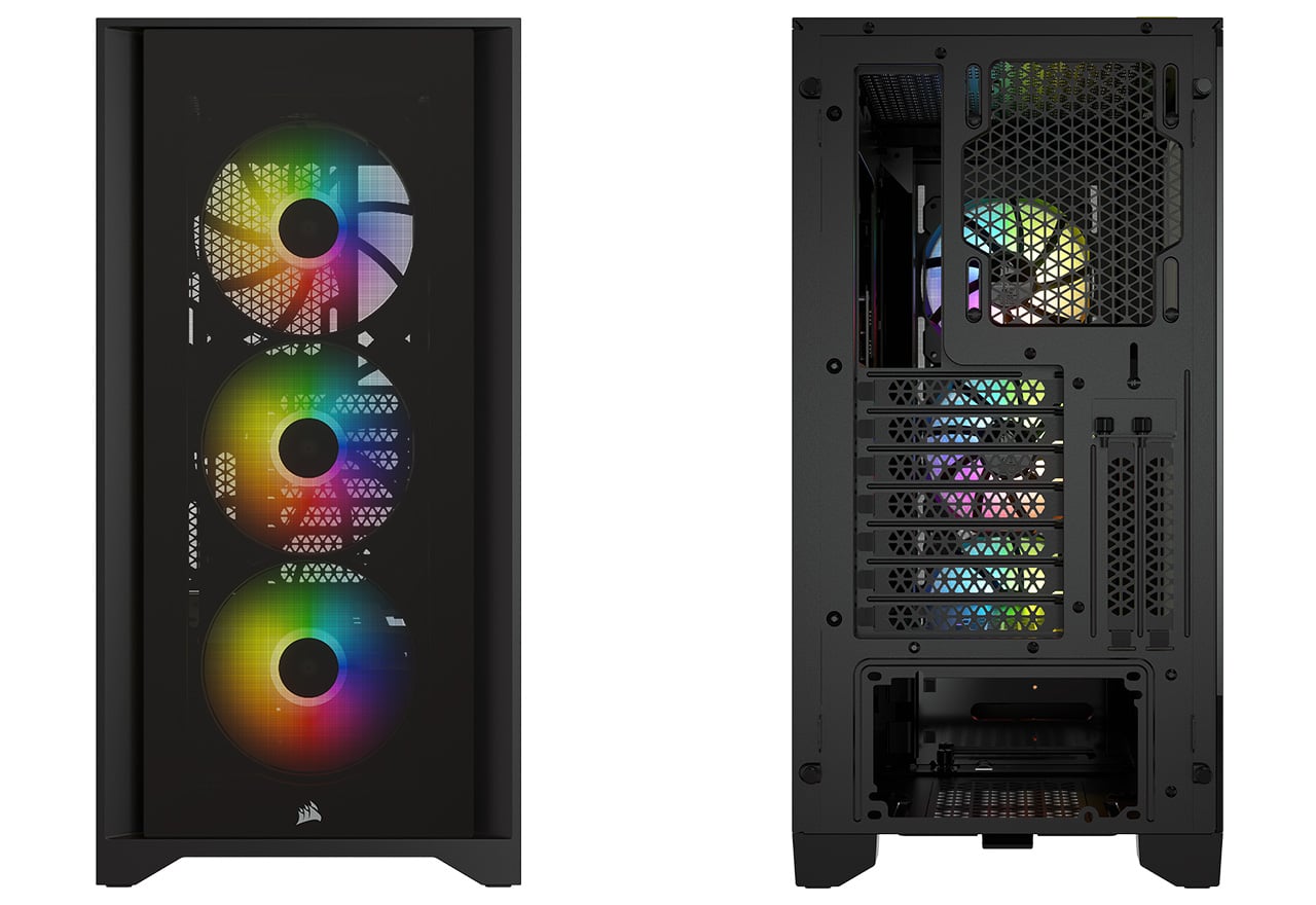 CORSAIR iCUE 4000X RGB Black