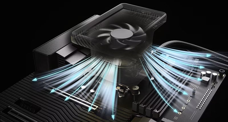 ポンプヘッドに液晶ディスプレイと冷却ファンを追加可能
