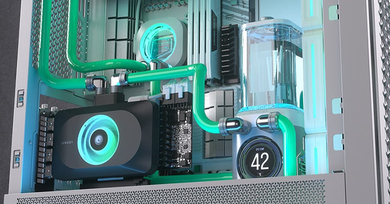 高性能なFlowDrive Maxポンプを搭載