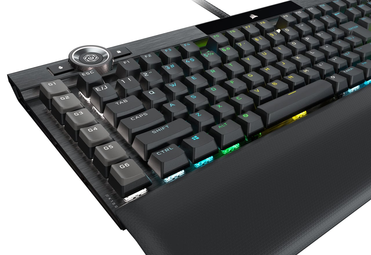 Corsair K100RGB ジャンク 付属品あり スペースキー‪✕‬