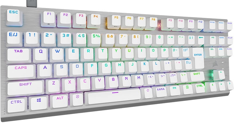 iCUE対応RGBバックライト搭載