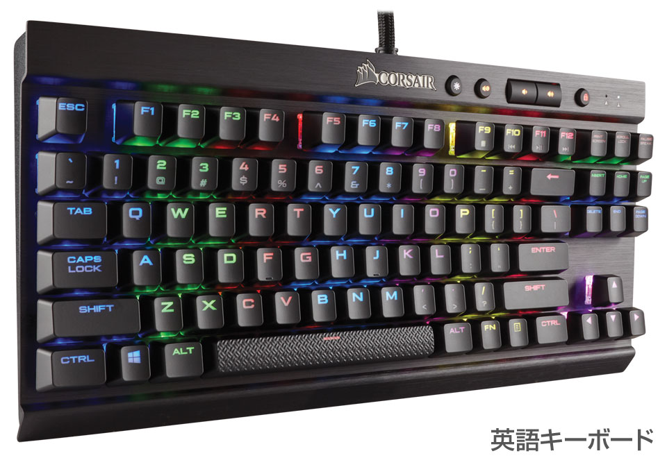 K65 銀軸 CherryMX  RGB RAPID FIRE