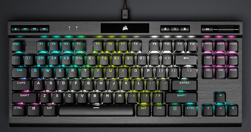 CORSAIR USB-C K70 RGB TKL CHAMPION