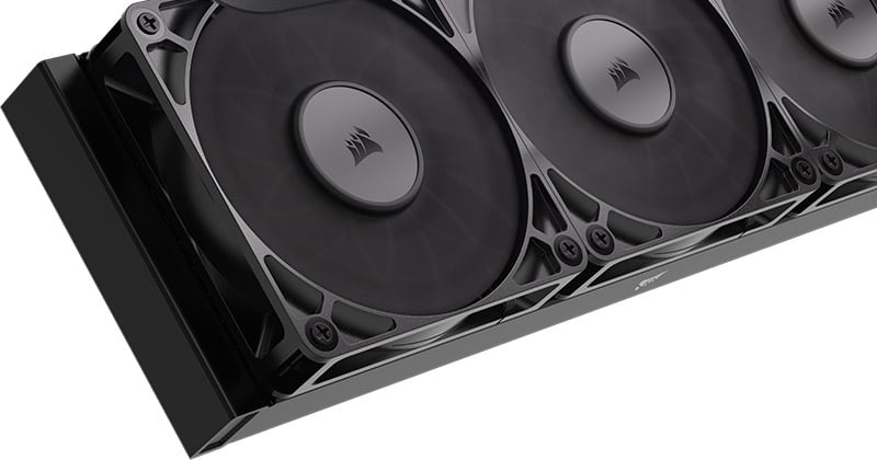 エアフローと静音性に優れた磁気ドームベアリングファンを採用