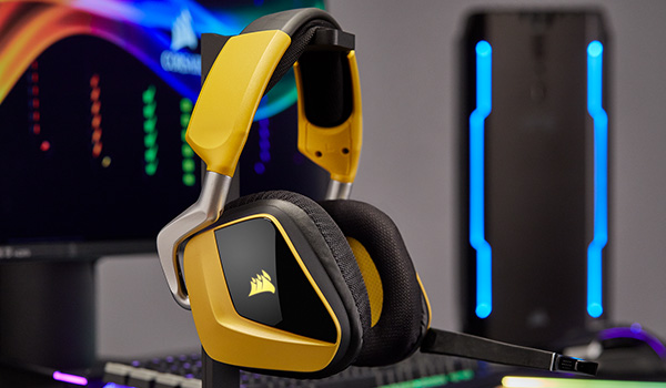 CORSAIR VOID RGB Wireless YELLOW ヘッドセット