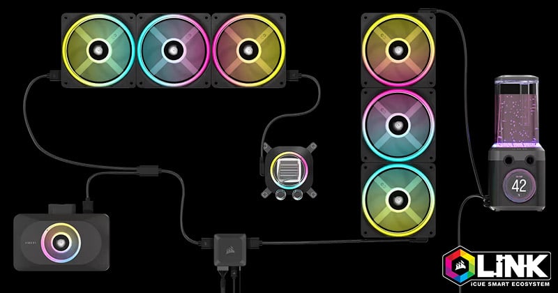 簡単かつスマートにPCを構築可能な「iCUE LINK」に対応