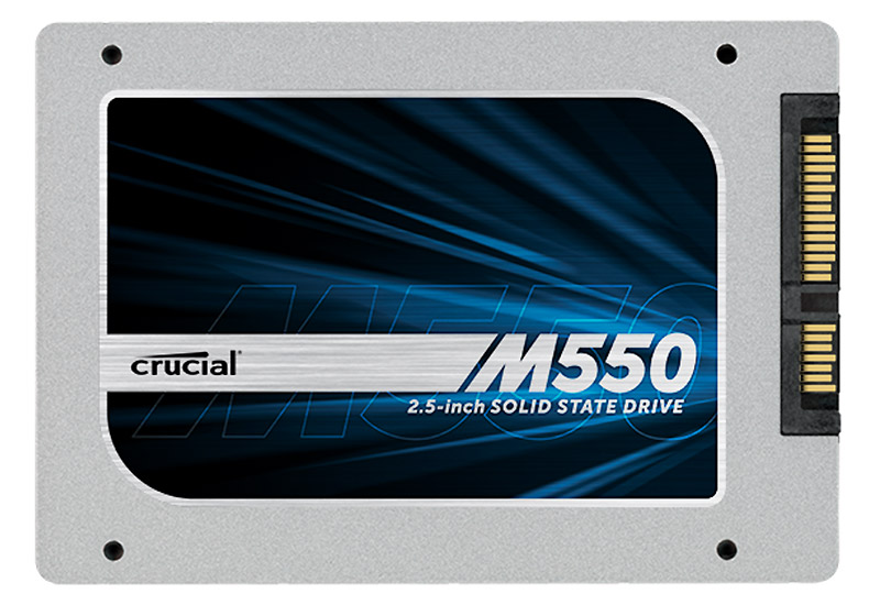 2.5インチSATA SSD crucial M550 1TB