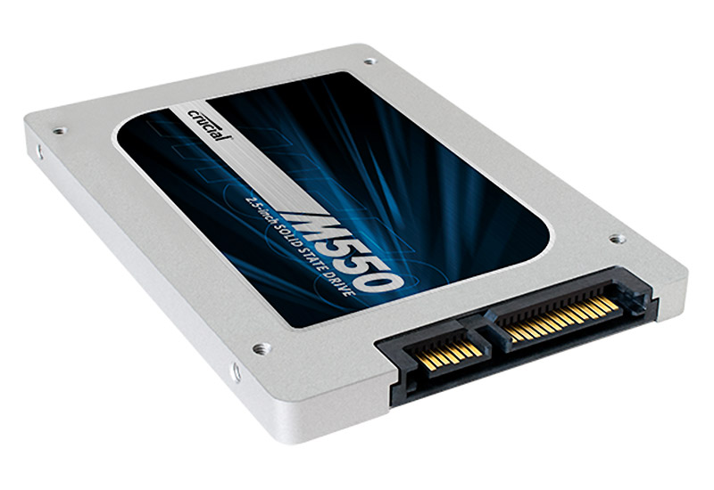 2.5インチSATA SSD crucial M550 1TB