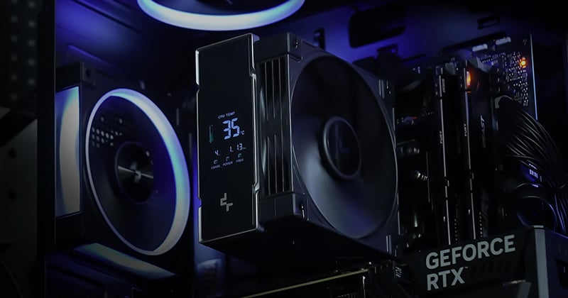 トップカバーにデジタルディスプレイを搭載