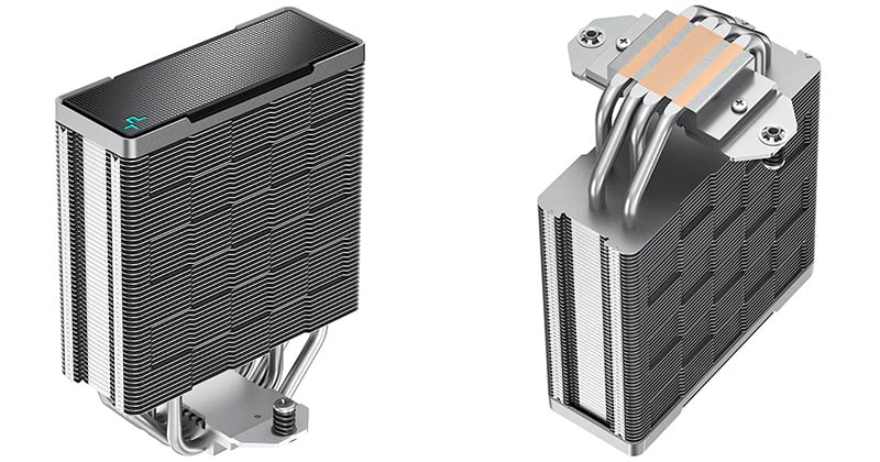 Deepcool AK400 CTT2.0 独自のマトリックスフィンデザイン採用 サイド