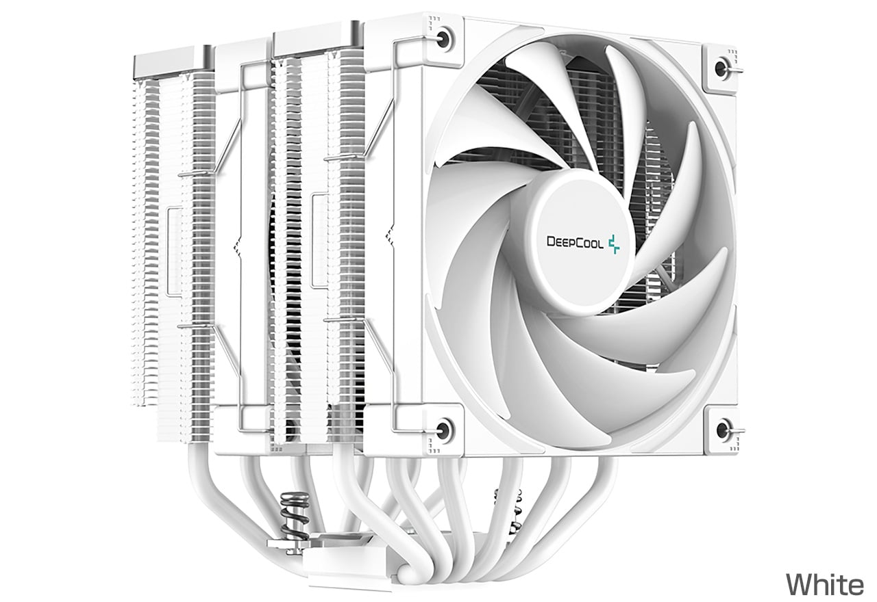 DeepCool AK620 高性能CPUクー銅ヒートパイプ6個、260W放熱。